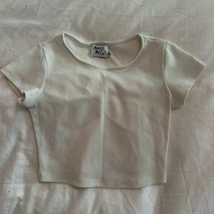 Princess polly white crop top